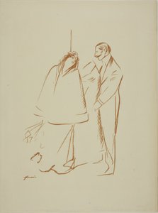 I garderoben af Jean Louis Forain