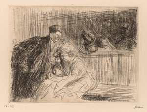 Advokaten taler på forhånd af Jean Louis Forain