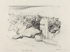 La Borne, Verdun, ca. 1916. af Jean Louis Forain