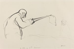 Hr. Clemenceau. Cte Czernins brev af Jean Louis Forain