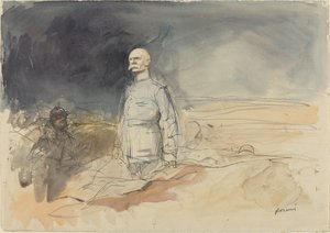 Marskal Pétain, ca. 19141919. af Jean Louis Forain