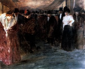 Musiksalen, 1895-1896 af Jean Louis Forain