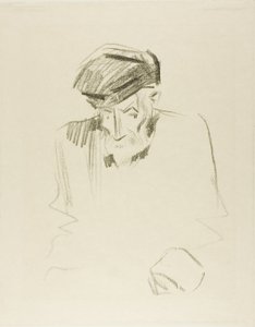 Portræt af Renoir, anden plade af Jean Louis Forain