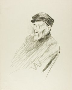 Portræt af Renoir, tredje plade af Jean Louis Forain