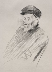 Portræt af Renoir, tredje plade af Jean Louis Forain