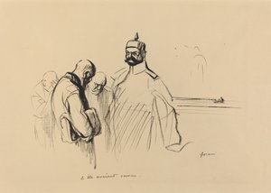 Hvis de havde vundet, ca. 1919. af Jean Louis Forain