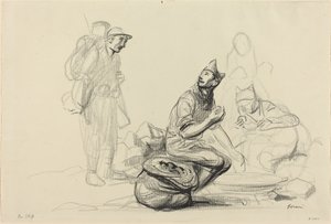 Kokkene, ca. 19141919. af Jean Louis Forain