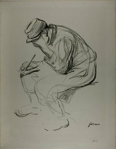 Krigsfangens beklædning af Jean Louis Forain