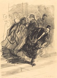 Advokaten forfulgte af Jean Louis Forain