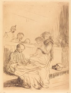 Fangen og barnet af Jean Louis Forain