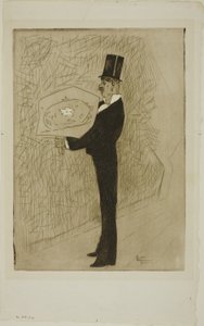 Toffet med en buket af Jean Louis Forain