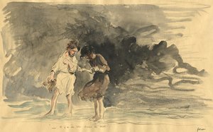 Der er majs i havet! af Jean Louis Forain