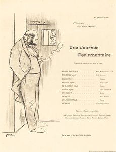 En parlamentarisk dag af Jean Louis Forain