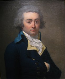 Portræt af Marie-Jean Hérault de Séchelles 1759-1794, anden halvdel af det 18. årh.