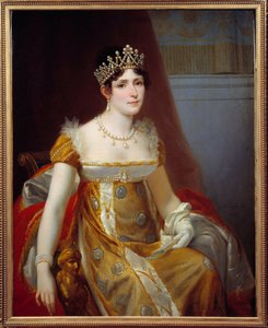 Portræt af imponerede Josephine de Beauharnais (1763-1814) Maleri af Victor Viger du Vigneau, dit Hector Viger (1819-1879) 1863 Søn. 1,15x0,89 m Malmaison, slotsmuseum - Portræt af kejserinde Josephine de Beauharnais (1763-1814). Maleri af Victor Vign