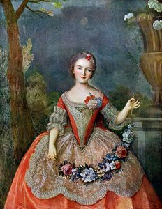 Madame de Beaujolais, 1700-tallet 1910. af Jean Marc Nattier