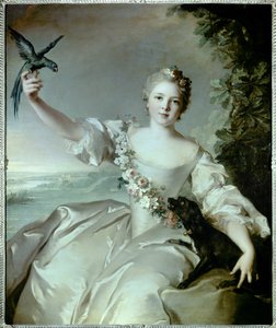 Portræt af Mathilde de Canisy, Marquise d