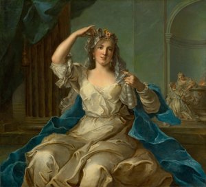Portræt af en dame som en vestalsk jomfru, 1759