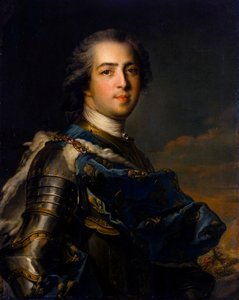 Portræt af kong Ludvig XV