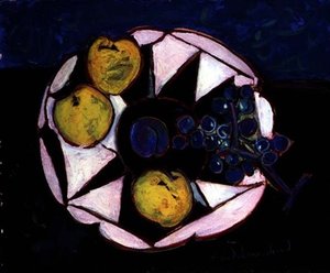 The Plum (olie på lærred)