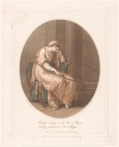 Penelope græder med Odysseus