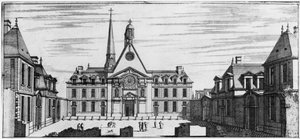 Udsigt over Hopital des Incurables