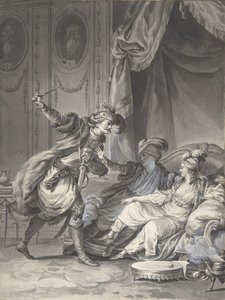 Da de var der, ankommer onklen, ca. 1778.
