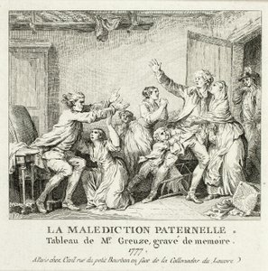 Faderens forbandelse af Jean Michel Moreau