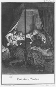 Kastrerende Abelard, illustration fra 