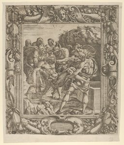 Begravelsen, 1535-55. af Jean Mignon