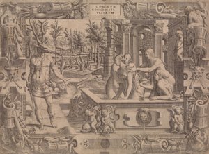 The Metamorphosis of Acteon, 1535-55. af Jean Mignon