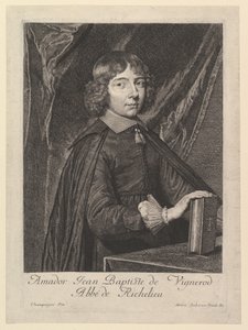 Amador Jean-Baptiste de Vignerod, Abbe de Richelieu. af Jean Morin