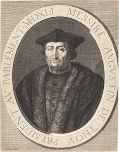 Augustin de Thou af Jean Morin