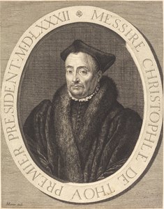 Christopher de Thou af Jean Morin