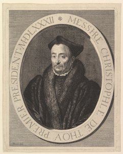 Christophe de Thou, første præsident i parlamentet.