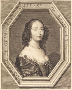Honorine Grimberge, grevinde af Bossu af Jean Morin