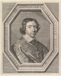 Jean-Francois-Paul de Gondy, coadjutor for ærkebiskoppen af ​​Paris, fremtidig kardinal af Retz. af Jean Morin