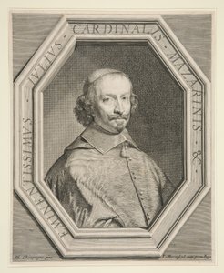 Kardinal Mazarin af Jean Morin