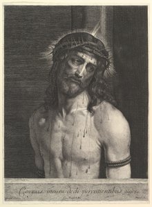 Kristus har søjlen. af Jean Morin