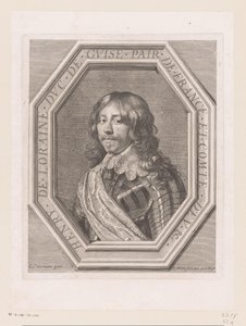 Portræt af Henry II de Lorraine, hertug af Guise