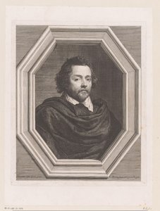 Portret af Nicolas Chrystin af Jean Morin