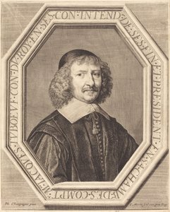 Jacques Tuboeuf af Jean Morin after Philippe de Champaigne