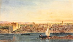 Konstantinopel Sublime Port af Jean Nicolas Henri de Chacaton