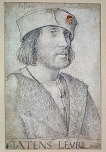 Portræt af Philippe de la Platiere (1465-1499), foged og kaptajn i Nantes med tilnavnet 