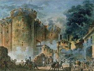 Indtagelsen af Bastillen, 14. juli 1789