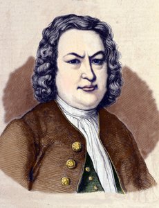 Portræt af John Sebastien Bach (Johann Sebastian Bach
