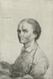 Selvportræt af Jean Pierre Norblin de la Gourdaine