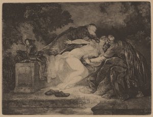 Susannah og de ældste af Jean Pierre Norblin