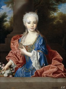 Mariana Victoria af Spanien 1718-1781, før 1725.