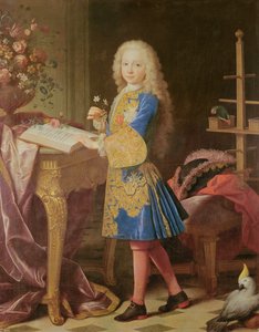Portræt af Charles af Bourbon, ca. 1725-35 (olie på lærred) af Jean Ranc